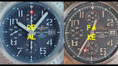 breitling super avenger replica vs real|breitling counterfeit caseback.